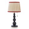 Joules Lighting Joules Harewood - Table Lamp With Shade (Matt Blue and Matt Antique Brass)