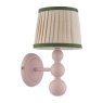 Joules Lighting Joules - Harewood Wall Light Matt Pink With Shade