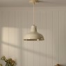 Joules Lighting Joules - Hatfield Pendant Gloss Taupe