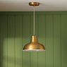 Joules Lighting Joules - Hatfield Pendant Matt Antique Brass