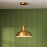 Joules Lighting Joules - Hatfield Pendant Matt Antique Brass