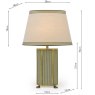 Joules Lighting Joules Helmingham - Table Lamp With Shade (Matt Antique Brass)