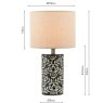 Joules Lighting Joules - Highclere Twin Pack Table Lamp Blue Ceramic With Shade
