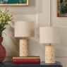 Joules Lighting Joules - Highclere Twin Pack Table Lamp Yellow Ceramic With Shade