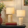 Joules Lighting Joules - Highclere Twin Pack Table Lamp Yellow Ceramic With Shade