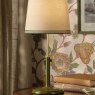 Joules Lighting Joules Upton - Table Lamp With Shade (Matt Green and Antique Brass)