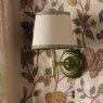 Joules Lighting Joules Upton - Wall Light With Shade (Matt Green and Matt Antique Brass)