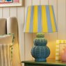 Joules Lighting Joules - Whitby Table Lamp Matt Blue With Shade