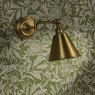 Joules Lighting Joules Wollaton - Single Spotlight Matt Antique Brass and Matt White