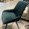 Malta - Dining Chair (Forest Green Velvet)
