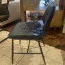 Dalton - Dining Chair (Dark Blue PU)