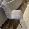 Lola - Dining Chair (Grey Fabric)