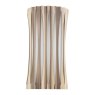 Dar Lighting Dar - Netra 2 Light Wall Light Satin Bronze and Ivory