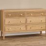 Abode Bordeaux - 3+3 Drawer Chest