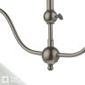 English Heritage Lighting English Heritage - Audley End 2 Light Bar Pendant (Rubbed Bronze and Cream)