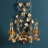 English Heritage Lighting English Heritage - Audley End 2 Light Wall Light Gold Leaf