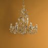 English Heritage Lighting English Heritage - Audley End 6 Light Pendant Gold Leaf