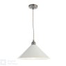 English Heritage Lighting English Heritage - Audley End Pendant Rubbed Bronze and Cream