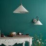 English Heritage Lighting English Heritage - Audley End Pendant Rubbed Bronze and Cream