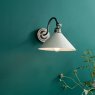 English Heritage Lighting English Heritage - Audley End Wall Light Rubbed Bronze and Cream
