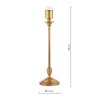 English Heritage Lighting English Heritage - Belsay Hall Table Lamp Antique Bronze Base Only