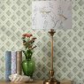 English Heritage Lighting English Heritage - Belsay Hall Table Lamp Antique Bronze With Shade
