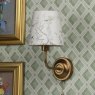 English Heritage Lighting English Heritage - Belsay Hall Wall Light Antique Bronze With Shade