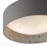 English Heritage Lighting English Heritage - Birch 2 Light Flush Taupe and Multi Coloured