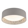 English Heritage Lighting English Heritage - Birch 2 Light Flush Taupe and Multi Coloured
