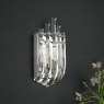 English Heritage Lighting English Heritage - Eltham 2 Light Wall Light Polished Nickel and Crystal