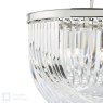 English Heritage Lighting English Heritage - Eltham 4 Light Pendant Polished Nickel and Crystal