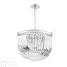 English Heritage Lighting English Heritage - Eltham 4 Light Pendant Polished Nickel and Crystal