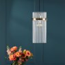 English Heritage Lighting English Heritage - Eltham Pendant Antique Gold and Glass