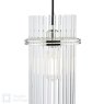 English Heritage Lighting English Heritage - Eltham Pendant Polished Nickel and Glass