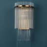 English Heritage Lighting English Heritage - Eltham Wall Light Antique Gold and Glass