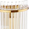 English Heritage Lighting English Heritage - Eltham Wall Light Antique Gold and Glass