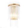 English Heritage Lighting English Heritage - Eltham Wall Light Antique Gold and Glass
