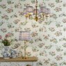 English Heritage Lighting English Heritage - Marble Hill 5 Light Armed Pendant Aged Brass With Shade