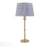 English Heritage Lighting English Heritage - Marble Hill Table Lamp Aged Brass With Shade