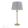 English Heritage Lighting English Heritage - Marble Hill Table Lamp Aged Brass With Shade