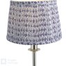 English Heritage Lighting English Heritage - Marble Hill Table Lamp Polished Nickel With Shade