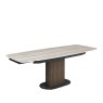 Torelli Furniture Ltd Modena - Travertine Ceramic Extending Dining Table (160-220cm)