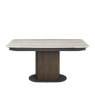 Torelli Furniture Ltd Modena - Travertine Ceramic Extending Dining Table (160-220cm)
