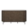 Torelli Furniture Ltd Modena - Ivory Grey Travertine Ceramic Sideboard