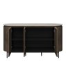 Torelli Furniture Ltd Modena - Ivory Grey Travertine Ceramic Sideboard