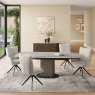 Torelli Furniture Ltd Modena - Ivory Grey Travertine Ceramic Sideboard