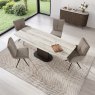Torelli Furniture Ltd Modena - Ivory Grey Travertine Ceramic Sideboard