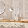 Dar Lighting Dar - Forseti Bathroom Wall Light Polished Chrome and Glass IP44