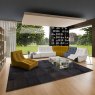 Calia Marco - Corner Sofa with Recliner Chair