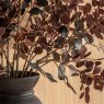 Gallery Direct Faux Flowers - Burgundy Eucalyptus Arrangement